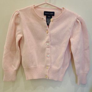 Ralph Lauren Toddler Girls Cardigan Sweater 3T